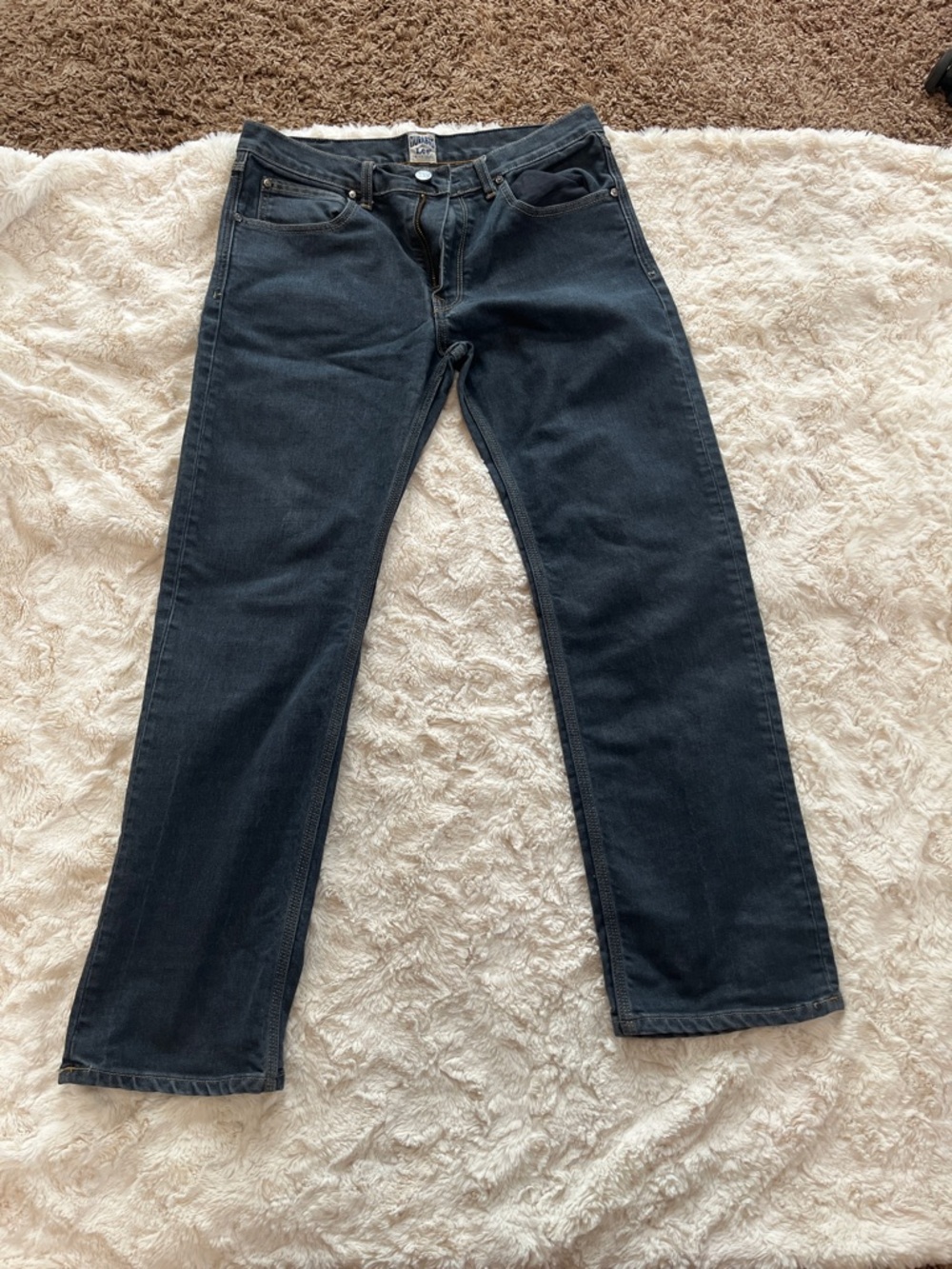 Lee Men's Straight Jeans in Black Wash